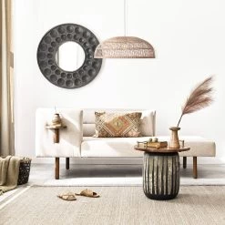 Suspension En Rotin Naturel Ø60cm -Outdoor Living Soldes ilumpan60rot 6af894225322e78f37d041eb4a2be2c0