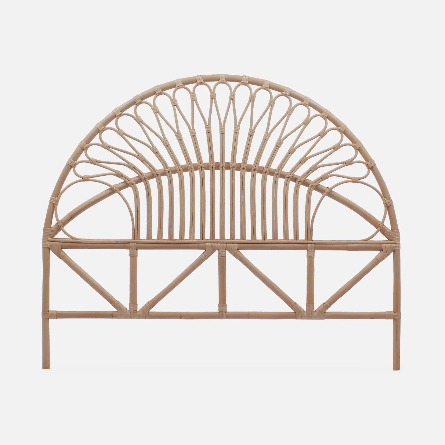 Tête De Lit En Rotin Naturel 6 Tête De Lit En Rotin Naturel – Image 4