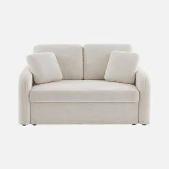 Canapé 2 Places Bouclettes Blanches, Lignes Arrondies 13 Canapé 2 Places Bouclettes Blanches, Lignes Arrondies -Outdoor Living Soldes imlsofa2boucl 2d4520e62ba3121fda61edad4fdc5485