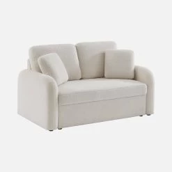 Canapé 2 Places Bouclettes Blanches, Lignes Arrondies 12 Canapé 2 Places Bouclettes Blanches, Lignes Arrondies -Outdoor Living Soldes imlsofa2boucl 964639bf21f5f9bcbf4136e1b4e44f23