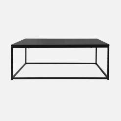 Table Basse En Métal Noir Mat 11 Table Basse En Métal Noir Mat -Outdoor Living Soldes indusqct100bk 86720fd25c9cfa9ddae6e8142c3b6ec6