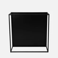 Table Basse Noir En Métal - Industrielle -Outdoor Living Soldes indusqct80bk 97397ebccca9faa8944970087d5151cb