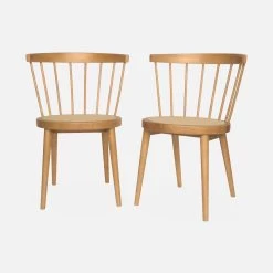 Chaise Bois Et Cannage (lot De 2) Couleur : Naturel 12 Chaise Bois Et Cannage (lot De 2) Couleur : Naturel -Outdoor Living Soldes inorchrx2nat 078c5bd4f9a0fe64c63e71b064641a32