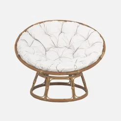 Fauteuil Papasan En Rotin Avec Coussin Ø113cm 12 Fauteuil Papasan En Rotin Avec Coussin Ø113cm -Outdoor Living Soldes ipalchr113nat 57be287d79d6c1119cfac5fd37ac661a