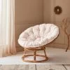 Fauteuil Papasan En Rotin Avec Coussin Ø113cm 2 Fauteuil Papasan En Rotin Avec Coussin Ø113cm -Outdoor Living Soldes ipalchr113nat a179123060fc465185e7ea282a01d715
