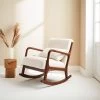 Rocking Chair Scandinave En Bois Et Tissu Bouclette 1 Rocking Chair Scandinave En Bois Et Tissu Bouclette -Outdoor Living Soldes iracscalwlboucl 62c882f7e5dea6561276e9a3865b39fd