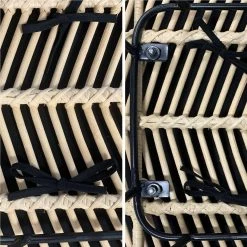 Chaise Métal Et Rotin Naturel (lot De 2) Couleur : Noir -Outdoor Living Soldes irawchrbkx2 4dcb1980ad1a62055a7e11edba3e2278