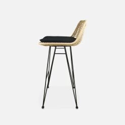 Tabouret De Bar Métal Et Rotin 75cm (lot De 2) Couleur : Noir 17 Tabouret De Bar Métal Et Rotin 75cm (lot De 2) Couleur : Noir -Outdoor Living Soldes irawsto75bkx2 c3f037f9a7c291c7bc535b8743b70288