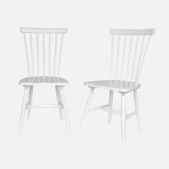 Chaise Bois D'hévéa (lot De 2) Couleur : Blanc -Outdoor Living Soldes iromchrx2wh ec268dd196ce3c85aaae50977c1a759d