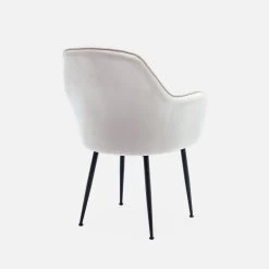 Fauteuil Velours Et Pieds Métal Couleur : Blanc Cassé 13 Fauteuil Velours Et Pieds Métal Couleur : Blanc Cassé -Outdoor Living Soldes isharmvvofwh 8955fc2391c33289a31c1992be7bab0d