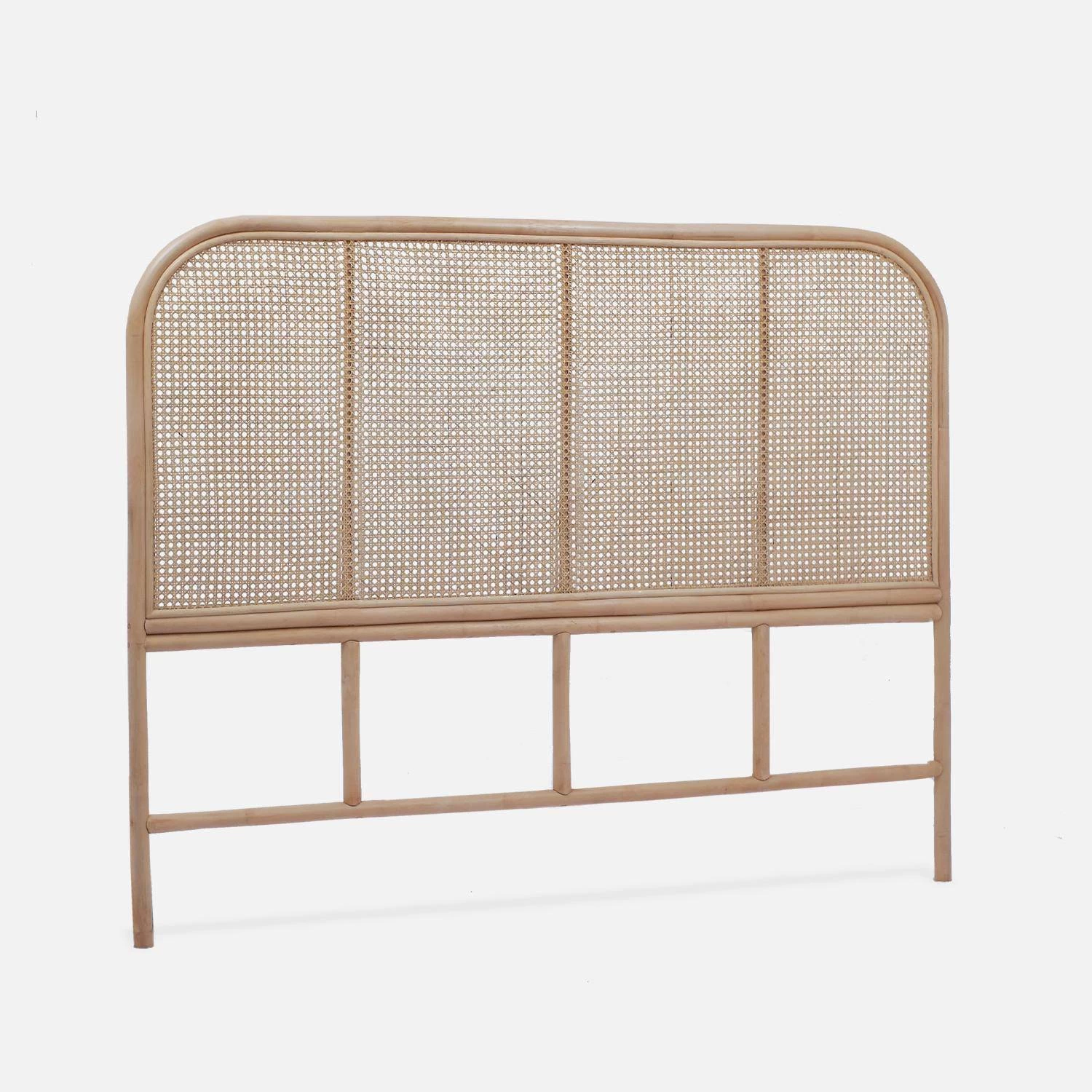 Tête De Lit En Rotin Naturel Et Cannage 5 Tête De Lit En Rotin Naturel Et Cannage – Image 3