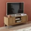 Meuble TV Effet Bois 2 Portes 120 Cm 1 Meuble TV Effet Bois 2 Portes 120 Cm -Outdoor Living Soldes iwdtvstand 30596d900a59a47e1b579fc3d0bdc8cb