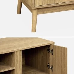 Meuble TV Effet Bois 2 Portes 120 Cm 13 Meuble TV Effet Bois 2 Portes 120 Cm -Outdoor Living Soldes iwdtvstand 5a3e6994cd62109619eb93cc44658605