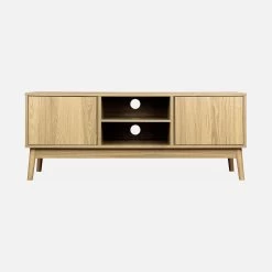 Meuble TV Effet Bois 2 Portes 120 Cm 11 Meuble TV Effet Bois 2 Portes 120 Cm -Outdoor Living Soldes iwdtvstand d4183418b232ac2ab9119b8a22fb50d7