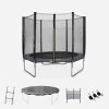 Trampoline 250cm Avec Pack D'accessoires Couleur : Gris 1 Trampoline 250cm Avec Pack D'accessoires Couleur : Gris -Outdoor Living Soldes kit250grey c42d5438b1f5c2eacfc9d6d165a1a4b0