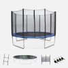 Trampoline 370cm Avec Pack D'accessoires Couleur : Bleu -Outdoor Living Soldes kit370blue a268e5955b5a177f763a8ff111c3d1ec