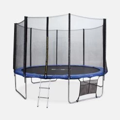 Trampoline 370cm Avec Pack D'accessoires Couleur : Bleu -Outdoor Living Soldes kit370blue f9911d04d2aeb09cce7c40292fdb6e12
