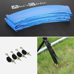 Trampoline 430cm Avec Pack D'accessoires Couleur : Bleu 15 Trampoline 430cm Avec Pack D'accessoires Couleur : Bleu -Outdoor Living Soldes kit430blue 24afe0b05a751fd0f6ab83f2691516ae