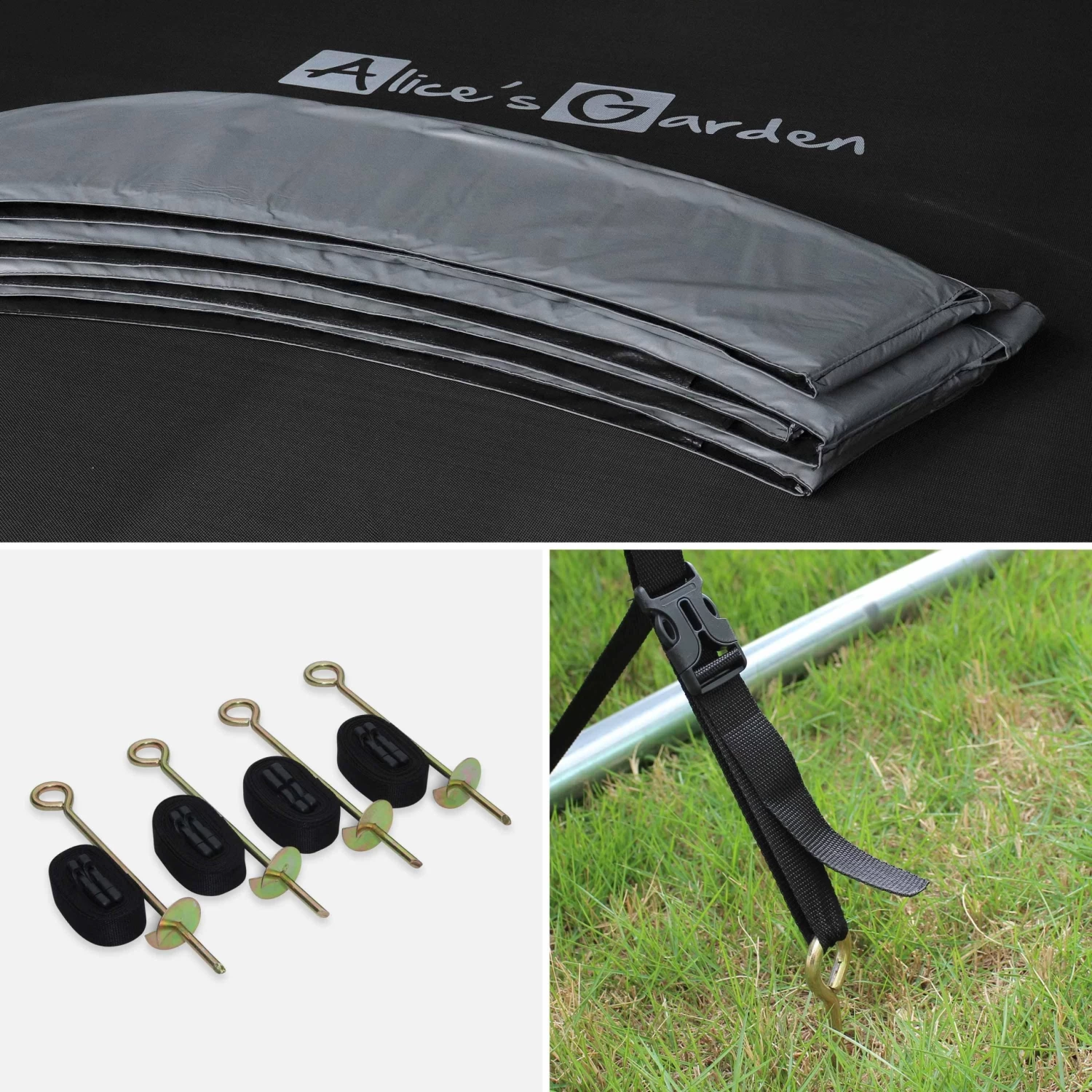 Trampoline 430cm Filet Intérieur Avec Pack D'accessoires 8 Trampoline 430cm Filet Intérieur Avec Pack D'accessoires – Image 6