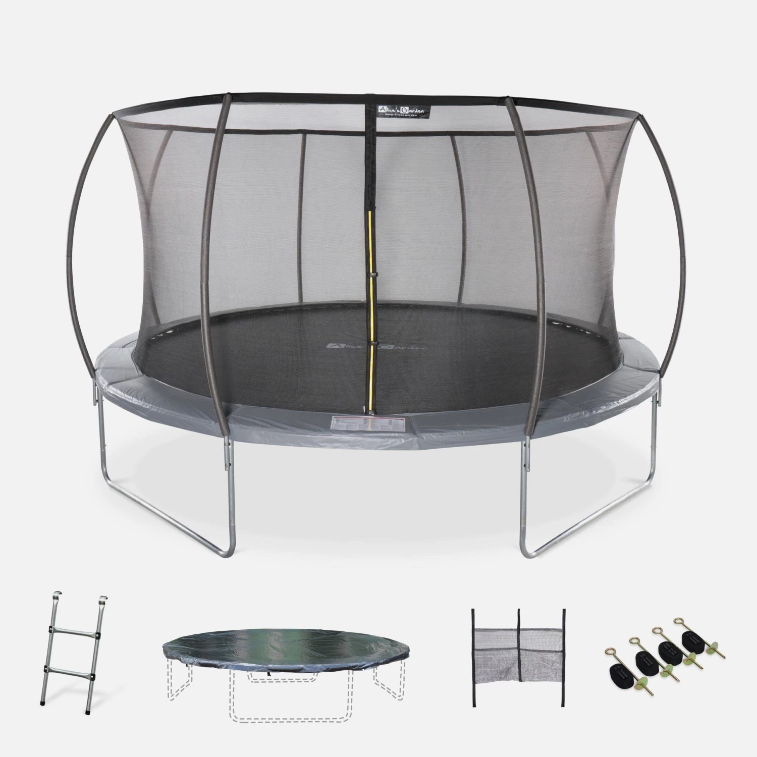 Trampoline 430cm Filet Intérieur Avec Pack D'accessoires 3 Trampoline 430cm Filet Intérieur Avec Pack D'accessoires