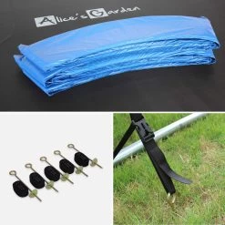 Trampoline 460cm Avec Pack D'accessoires -Outdoor Living Soldes kit460blue 740bf7212d1eca2be16f18656278b188