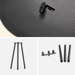 Lampe Extérieure LED 3 En 1 Avec Trépied -Outdoor Living Soldes led313in1bk 4982d001f147b9e39acd8991bbfbbbaf