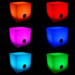 Cube Lumineux LED Avec Batterie Et Enceinte Bluetooth Intérieur/extérieur 11 Cube Lumineux LED Avec Batterie Et Enceinte Bluetooth Intérieur/extérieur -Outdoor Living Soldes led40btcube e40bbc90f813c0379dd992a03b1b47ed