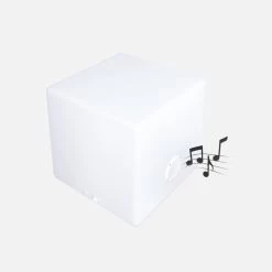Cube Lumineux LED Avec Batterie Et Enceinte Bluetooth Intérieur/extérieur 8 Cube Lumineux LED Avec Batterie Et Enceinte Bluetooth Intérieur/extérieur -Outdoor Living Soldes led40btcube e428f2cbf764cb69063e09fd498d714b