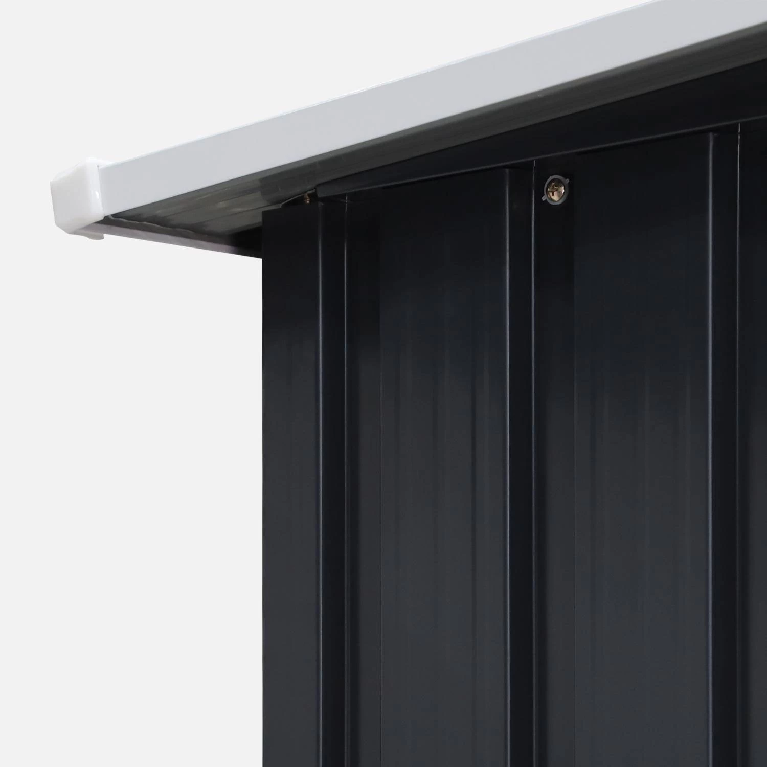 Abri De Jardin En Métal 4,85m2 Avec Puits De Lumière 8 Abri De Jardin En Métal 4,85m2 Avec Puits De Lumière – Image 6