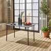 Table De Jardin Métal 4 Places Couleur : Anthracite -Outdoor Living Soldes mt120x70at 338669cd64e548a38db004f7cb455046