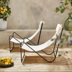 Fauteuil Relax En Toile, Structure Métal (lot De 2) 10 Fauteuil Relax En Toile, Structure Métal (lot De 2) -Outdoor Living Soldes mtrlxkdecrux2 25f375241f940202c72bd22f967d439c