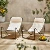 Fauteuil Relax En Toile, Structure Métal (lot De 2) 1 Fauteuil Relax En Toile, Structure Métal (lot De 2) -Outdoor Living Soldes mtrlxkdecrux2 488a208dd20527b1f8147fb74500af0a