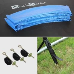 Trampoline 305cm Avec Pack D'accessoires + Tente De Camping 11 Trampoline 305cm Avec Pack D'accessoires + Tente De Camping -Outdoor Living Soldes pack305bludome 6841f3260a0002972a62b1e5a3d19aa9