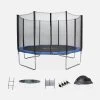 Trampoline 370 Avec Pack D'accessoires + Tente De Camping 2 Trampoline 370 Avec Pack D'accessoires + Tente De Camping -Outdoor Living Soldes pack370bludome 7efe5229bf4496787dfc3ee96d9dbea1
