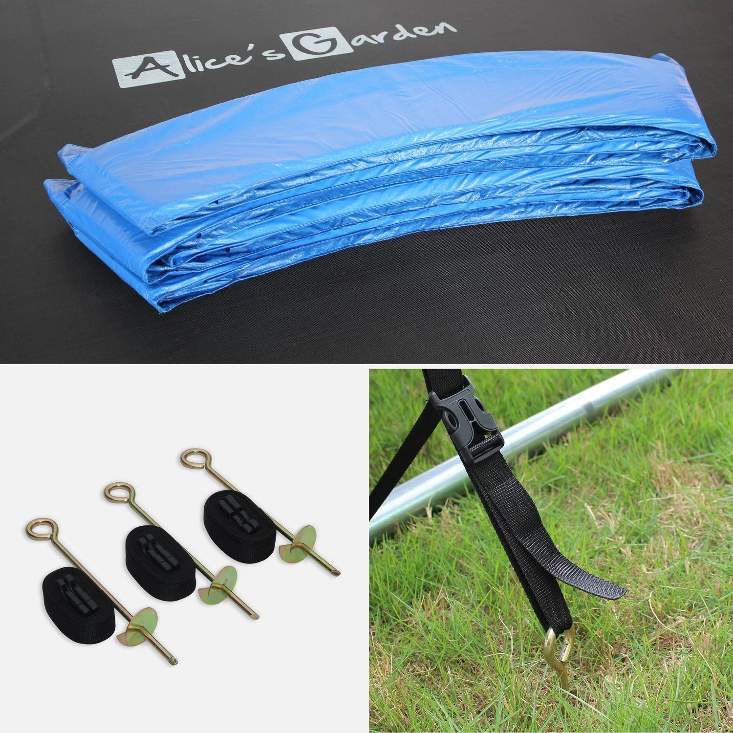 Trampoline 370 Avec Pack D'accessoires + Tente De Camping 5 Trampoline 370 Avec Pack D'accessoires + Tente De Camping – Image 3