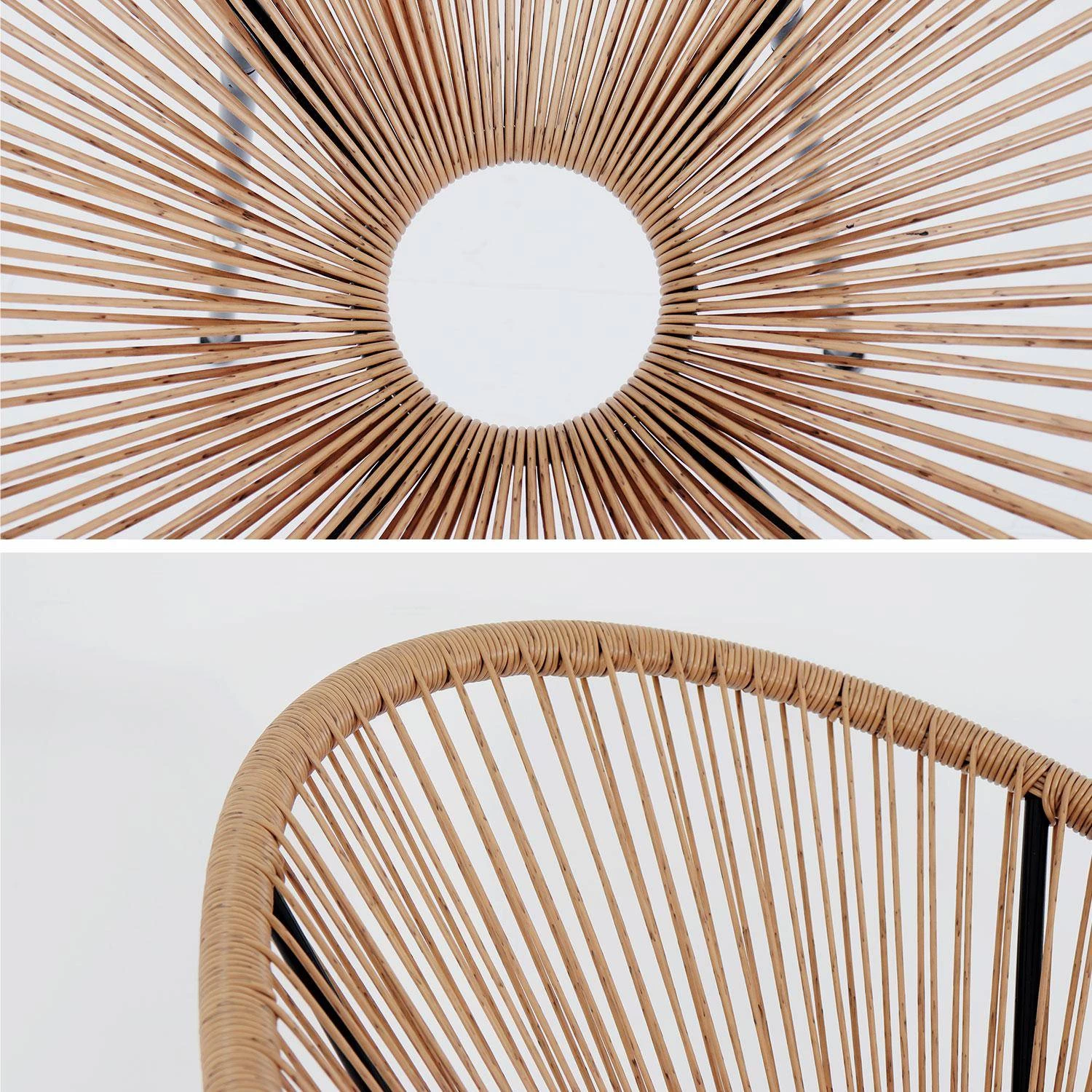 Fauteuil Oeuf En Corde Couleur : Naturel 6 Fauteuil Oeuf En Corde Couleur : Naturel – Image 4