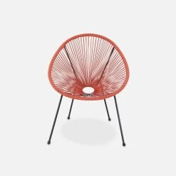 Fauteuil Oeuf En Corde (lot De 2) Couleur : Terracotta 11 Fauteuil Oeuf En Corde (lot De 2) Couleur : Terracotta -Outdoor Living Soldes pex2ter 3a335461cbbf7be8ca079c85ba81fd34