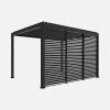 Pergola Bioclimatique Aluminium 3x4 Et Lot De 3 Persiennes 130cm 2 Pergola Bioclimatique Aluminium 3x4 Et Lot De 3 Persiennes 130cm -Outdoor Living Soldes pgbc3x4p130x3at 6366aa3b77ea84768bf558592ba3ea52