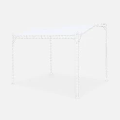 Toile De Toit Pour Pergola 3x2,5m Brestum Couleur : Ecru