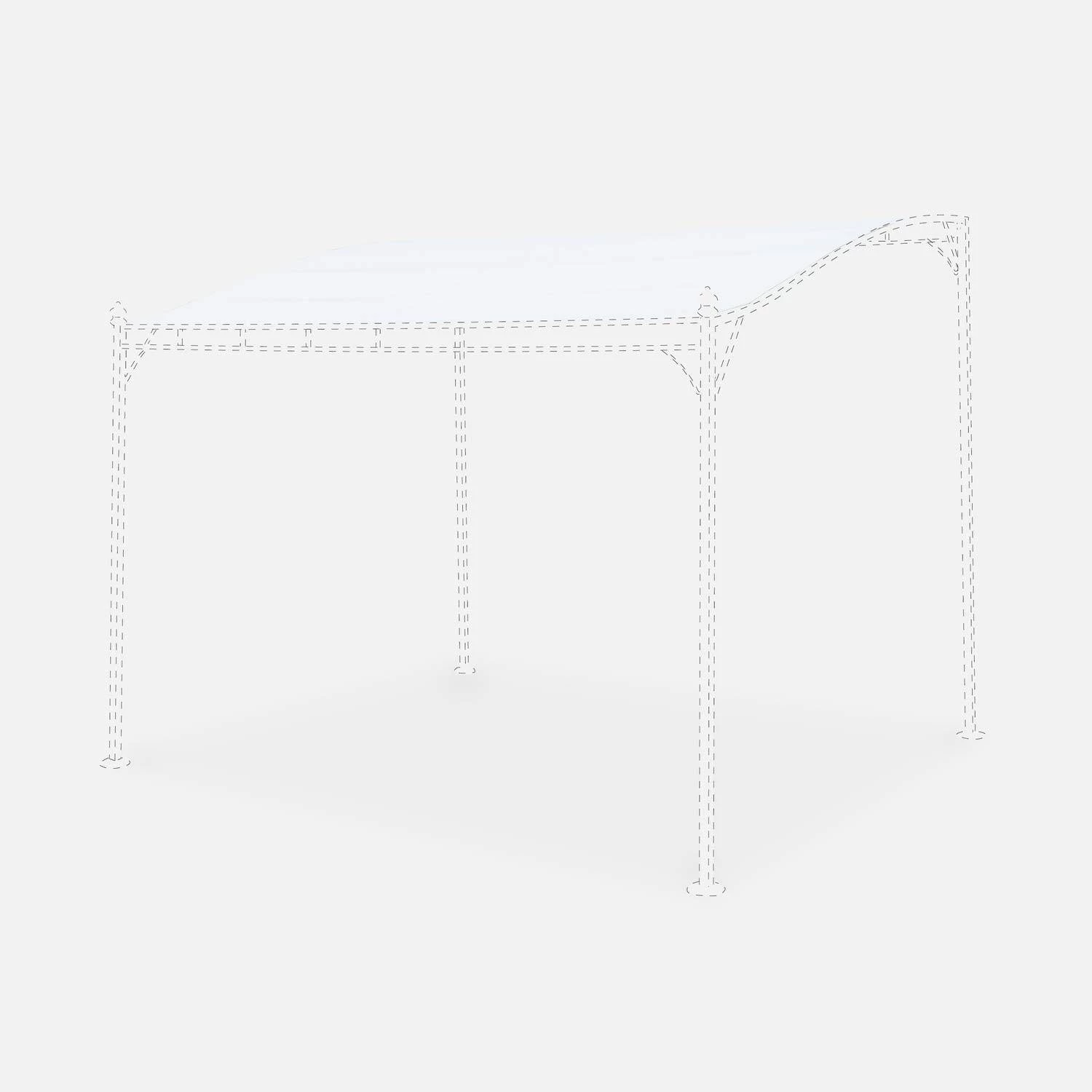 Toile De Toit Pour Pergola 3x2,5m Brestum Couleur : Ecru 3 Toile De Toit Pour Pergola 3x2,5m Brestum Couleur : Ecru