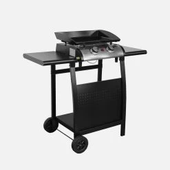 Plancha Gaz 2 Brûleurs Inox 5kW Avec Chariot 10 Plancha Gaz 2 Brûleurs Inox 5kW Avec Chariot -Outdoor Living Soldes ph1002trolley 9ab1ad909035b8cbfa8e74fcdd6ef628