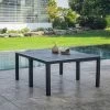 Table De Jardin Modulable Résine De Synthèse 4 à 10 Places -Outdoor Living Soldes plktbl150bkx2 e744c30a0647d90e91c1d885a571c32d