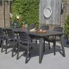 Table De Jardin Extensible Résine De Synthèse 6 à 10 Places Couleur : Graphite 2 Table De Jardin Extensible Résine De Synthèse 6 à 10 Places Couleur : Graphite -Outdoor Living Soldes plktbl240bk 7bc03aa1fe9f8092494427d91eb9bbf0