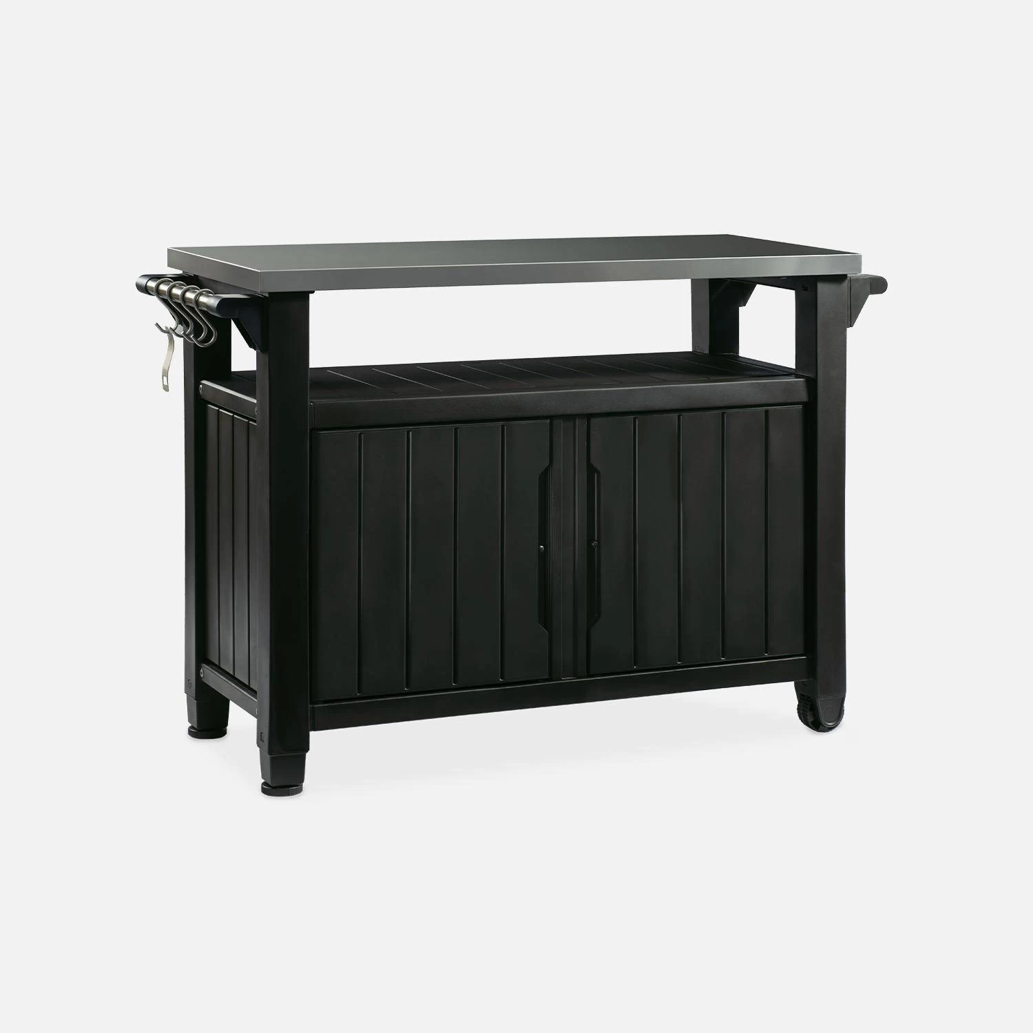 Desserte Extérieure Avec Rangements Pour Plancha 3 Desserte Extérieure Avec Rangements Pour Plancha