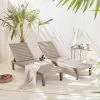 Bain De Soleil Plastique Multi Positions (lot De 2) Couleur : Gris -Outdoor Living Soldes ploungex2gy a5606e8ead65d2bd34205cfde6936dc9