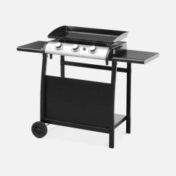 Desserte Plancha 3 Brûleurs 10 Desserte Plancha 3 Brûleurs -Outdoor Living Soldes pt1003bk 1c7d14d3b8f0560ae99e1ec6f2eabb1d