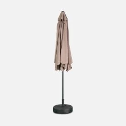 Parasol Rond 3m Couleur : Taupe -Outdoor Living Soldes pu300bn c2aea2cfd63833509d60c2ebb7825761