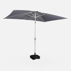 Parasol Rectangulaire 2x3m, Aluminium Anodisé Couleur : Gris 12 Parasol Rectangulaire 2x3m, Aluminium Anodisé Couleur : Gris -Outdoor Living Soldes puano2x3gy 35286d9415b52d2e925bcc7c47e24688