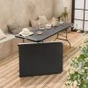 Tables De Réception Pliable Plastique (lot De 2) Couleur : Gris Foncé 2 Tables De Réception Pliable Plastique (lot De 2) Couleur : Gris Foncé -Outdoor Living Soldes recpl180x70x2dg 7a8caa4017f28b27c51b1ce14122e84e
