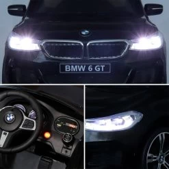 Voiture électrique Enfant BMW Série 6 GT 12V, 1 Place Couleur : Noir -Outdoor Living Soldes rocbmw6rcbk b4721d366809b51bd63a1a022cf8701c
